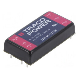 Convertor DC/DC 40W 9-18V la 15V 2666mA TEN 40-1213E | Electronic-mag.ro | Componente Electronice