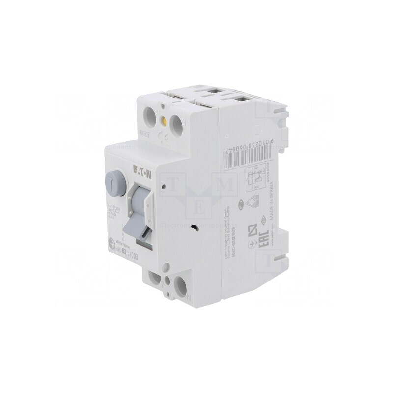 Întrerupător diferenţial 63A 30mA 2P IP40 | Electronic-mag.ro | Componente Electronice