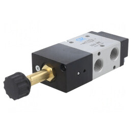 Ventil electromagnetic 3/2 NC 10bar G 1/4 9mm | Electronic-mag.ro | Componente Electronice