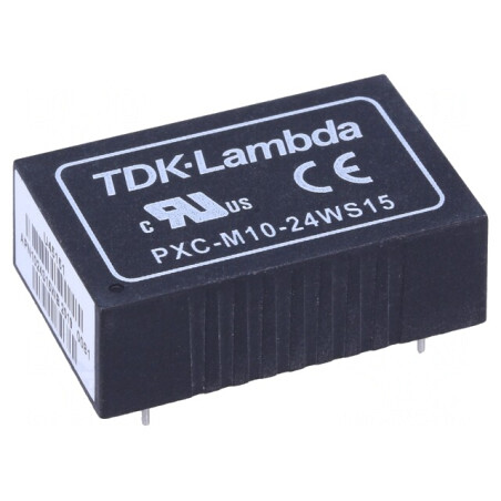 Convertor DC/DC 10W 9-36V la 15V 670mA DIP24 | Electronic-mag.ro | Componente Electronice