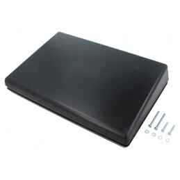 Carcasă Desktop PRO11 Neagră 320x210x82mm | Electronic-mag.ro | Componente Electronice