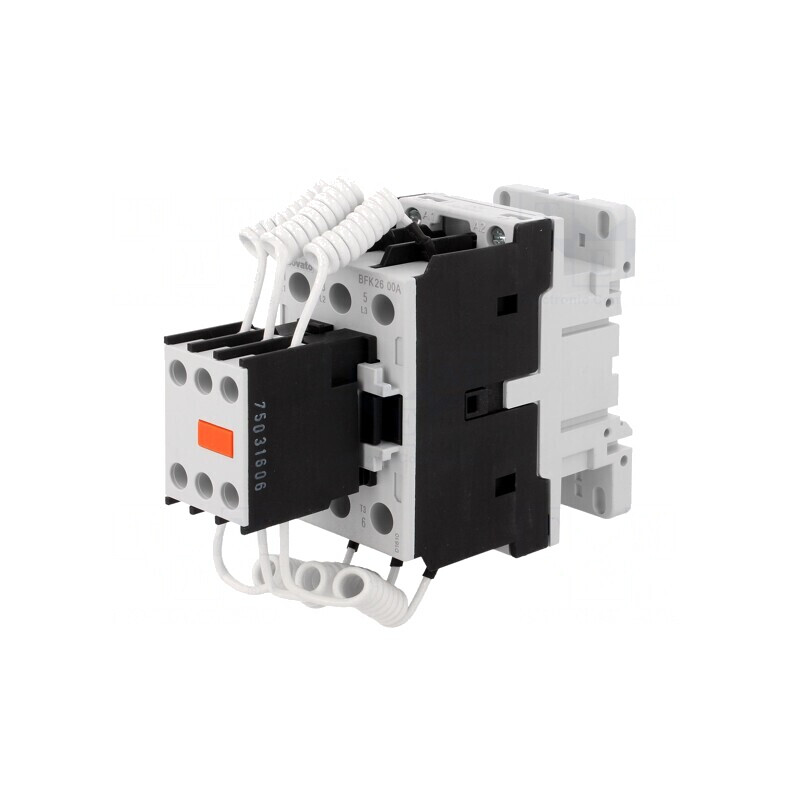 Contactor 3-Pole 240VAC 440VAC 11kVAR 22kVAR BFK2600A230 | Electronic-mag.ro | Componente Electronice