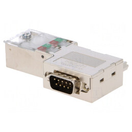 Conector D-Sub 9 Pin 90° cu Șurub pe Cablu | Electronic-mag.ro | Componente Electronice