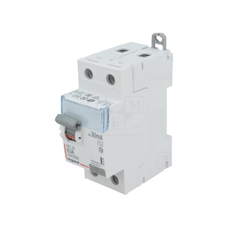 Întrerupător diferențial 63A 30mA 2P 400VAC | Electronic-mag.ro | Componente Electronice