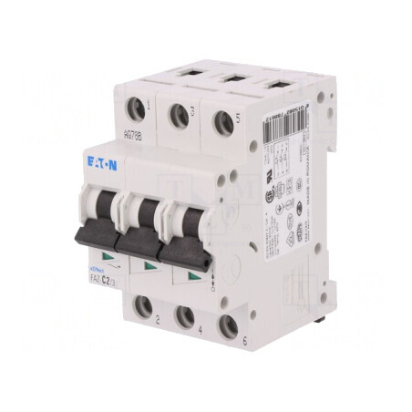 Întrerupător Supracurent 2A 3P 15kA 230/400VAC | Electronic-mag.ro | Componente Electronice