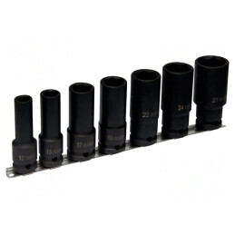 Set Chei Tubulare Impact 1/2" 7 Bucăți | Electronic-mag.ro | Componente Electronice