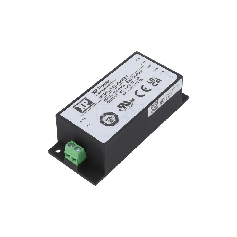 Alimentator Pulsatoriu Încastrabil 30W 15VDC 1A | Electronic-mag.ro | Componente Electronice