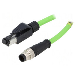 Adaptor Ethernet M12 4-Pin la RJ45