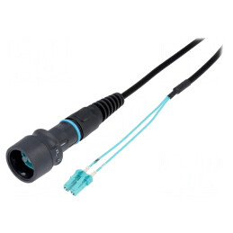 Patch Cord Fibră Duplex Multimod Tip Baionetă | Electronic-mag.ro | Componente Electronice