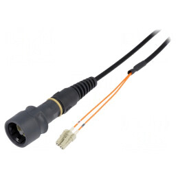 Patch Cord Fibră Optică Duplex Multimod Tip Baionetă | Electronic-mag.ro | Componente Electronice