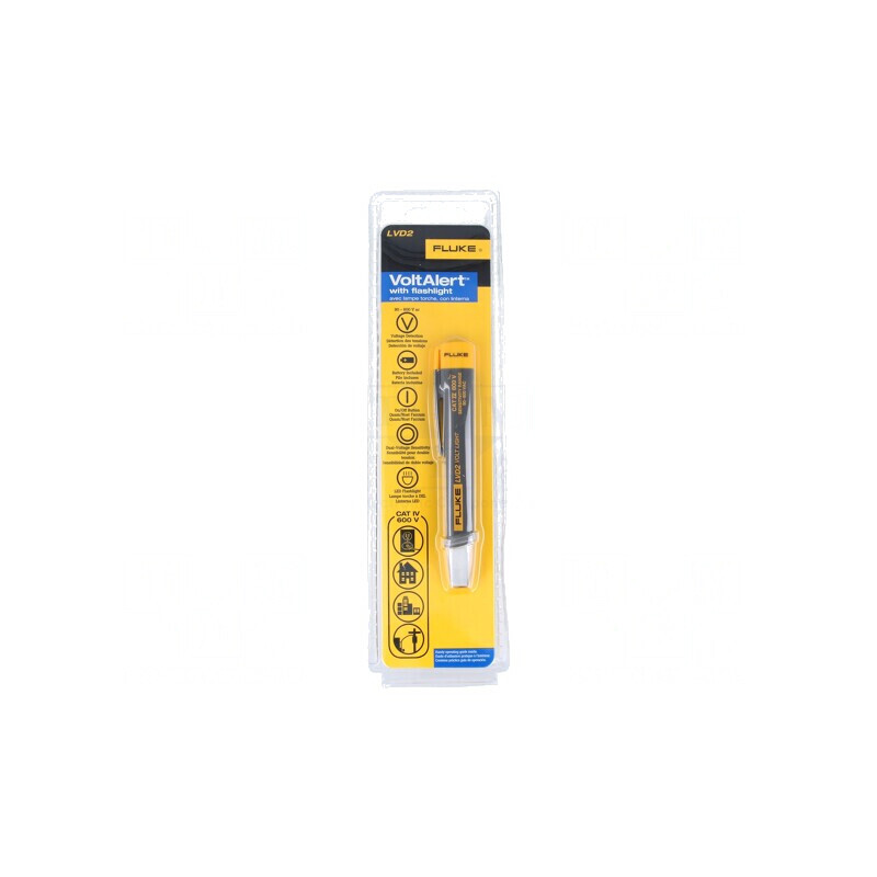 Detector Tensiune Fără Contact FLUKE LVD2 90-600VAC | Electronic-mag.ro | Componente Electronice