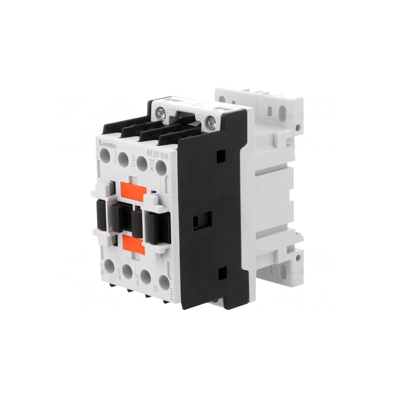 Contactor 3-pol 24VAC 25A cu 3 Contacte Auxiliare | Electronic-mag.ro | Componente Electronice
