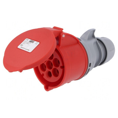 Conector Alimentare AC Trifazat 32A 400VAC IP44 Mufă Mamă | Electronic-mag.ro | Componente Electronice