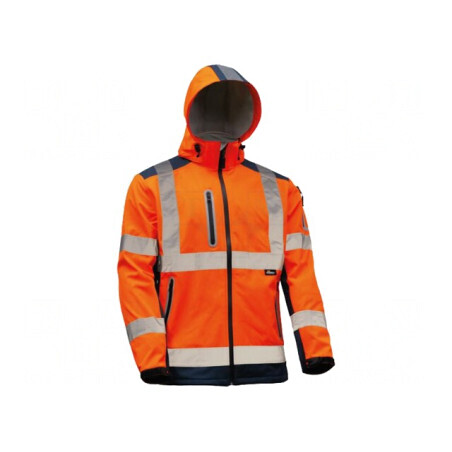 Bluză softshell L portocaliu-bleumarin avertizare | Electronic-mag.ro | Componente Electronice