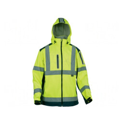 Bluză Softshell Galben-Bleumarin XXL pentru Avertizare | Electronic-mag.ro | Componente Electronice