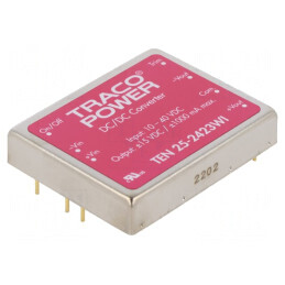 Convertor DC/DC 25W 10-40V la 15V/-15V | Electronic-mag.ro | Componente Electronice