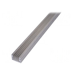 Radiator Extrudat cu Aripioare KL-128/1000/M pentru SOT93, TO218, TO220, TO247, TOP3 | Electronic-mag.ro | Componente Electronice