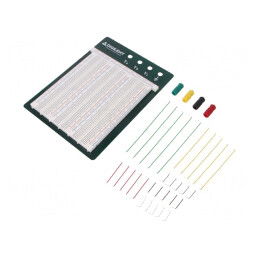 Placă prototip | cu şurub | Placă: prototipare | SOLDERLESS BREADBOARD KIT LARGE