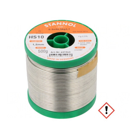 Sârmă de lipit fără plumb 1,5mm 0,5kg | Electronic-mag.ro | Componente Electronice