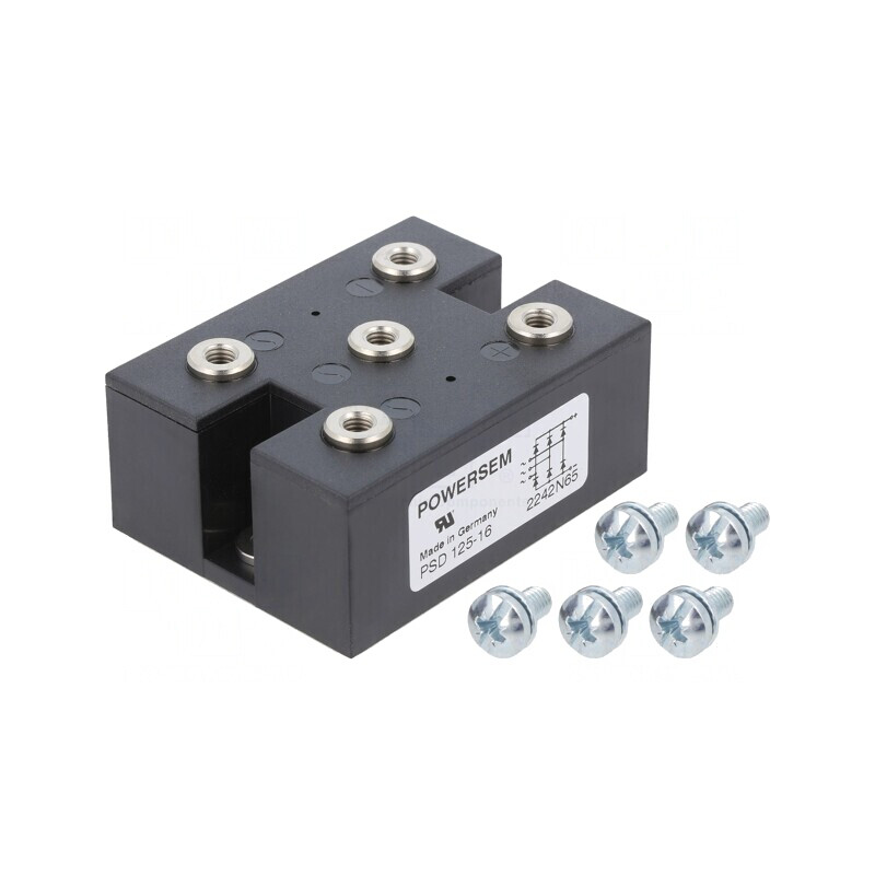 Punte redresoare trifazată 1,6kV 166A | Electronic-mag.ro | Componente Electronice Punte redresoare trifazată 1,6kV 166A | Electronic-mag.ro | Componente Electronice