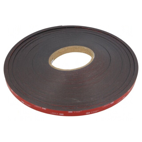 Bandă de Fixare Acrilică Neagră 12mm x 33m VHB 5952 | Electronic-mag.ro | Componente Electronice