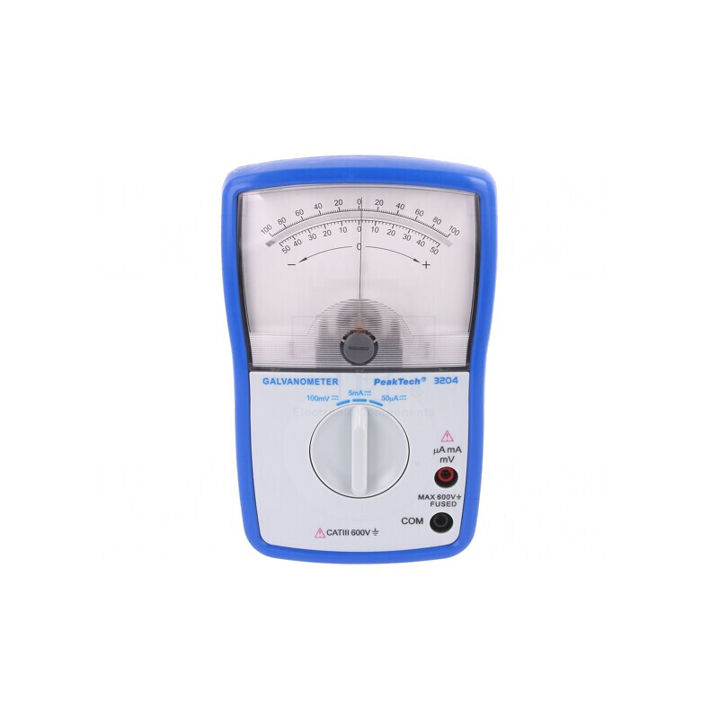 Galvanometru Analog cu Carcasă Antișoc P 3204 | Electronic-mag.ro | Componente Electronice