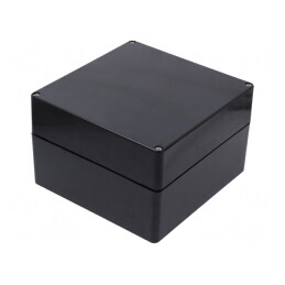Carcasă universală poliester neagră 250x255x160mm | Electronic-mag.ro | Componente Electronice