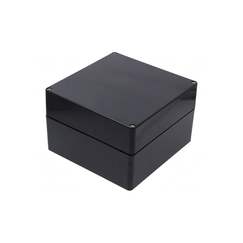 Carcasă universală poliester neagră 250x255x160mm | Electronic-mag.ro | Componente Electronice