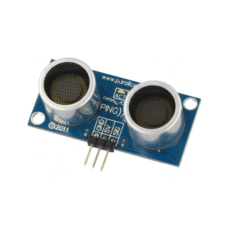 Senzor Distanță Ultrasonic 4.5-6V 0.02-3m 40kHz PARALLAX PING | Electronic-mag.ro | Componente Electronice