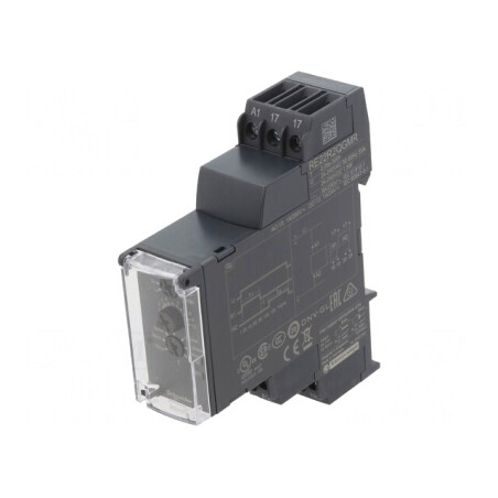 Timer RE22R2QGMR 0,05s-300h DPDT 250VAC/8A 24-240V | Electronic-mag.ro | Componente Electronice