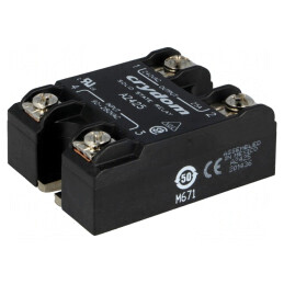 Releu Semiconductor 25A 1-fazat 24-280VAC | Electronic-mag.ro | Componente Electronice