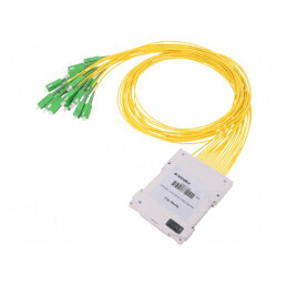 Splitter SC/APC Gold cu Conexiune Dublă | Electronic-mag.ro | Componente Electronice