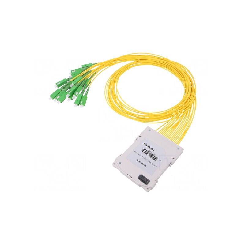 Splitter SC/APC Gold cu Conexiune Dublă | Electronic-mag.ro | Componente Electronice