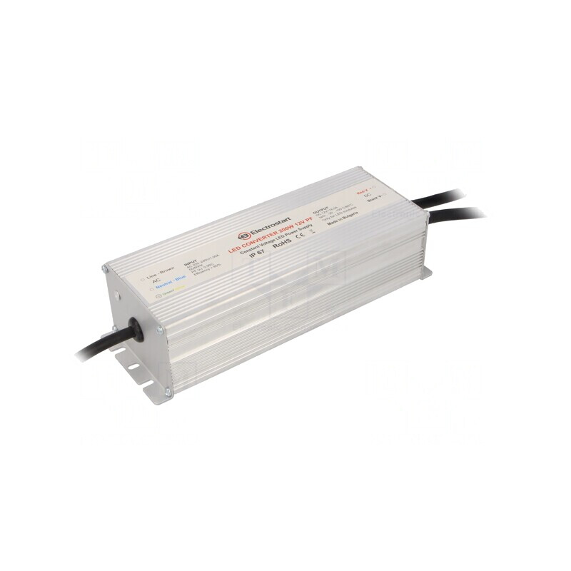 Alimentator Pulsatoriu 200W 12VDC 16.66A IP67 | Electronic-mag.ro | Componente Electronice