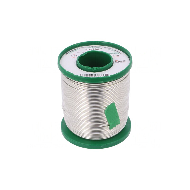 Sârmă de lipit fără plumb 1,5mm 1000g | Electronic-mag.ro | Componente Electronice Sârmă de lipit fără plumb 1,5mm 1000g | Electronic-mag.ro | Componente Electronice