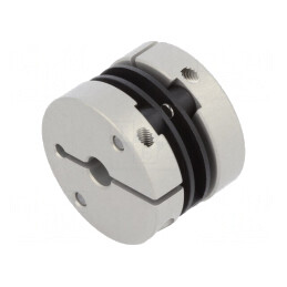 Cuplaj Aluminiu-Poliamidă 6mm-6mm | Electronic-mag.ro | Componente Electronice