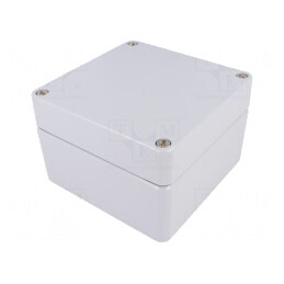 Carcasă universală aluminiu 140x140x91mm EUROMAS | Electronic-mag.ro | Componente Electronice
