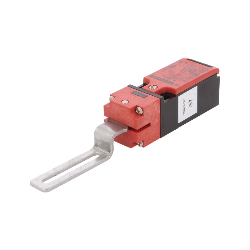 Întrerupător de siguranță cu balamale roșu IP67 XCSPL NC x2 | Electronic-mag.ro | Componente Electronice