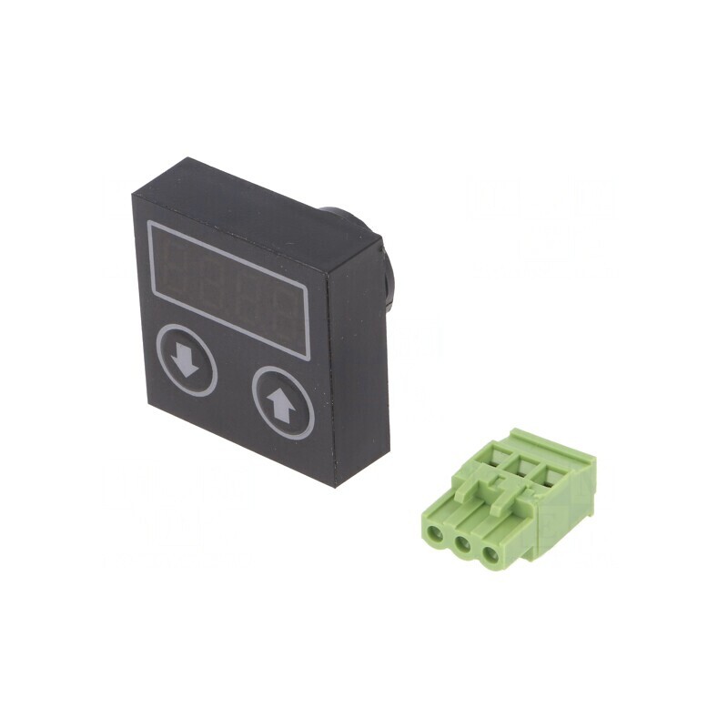 Indicator digital 22mm 12-24VDC IP65 | Electronic-mag.ro | Componente Electronice