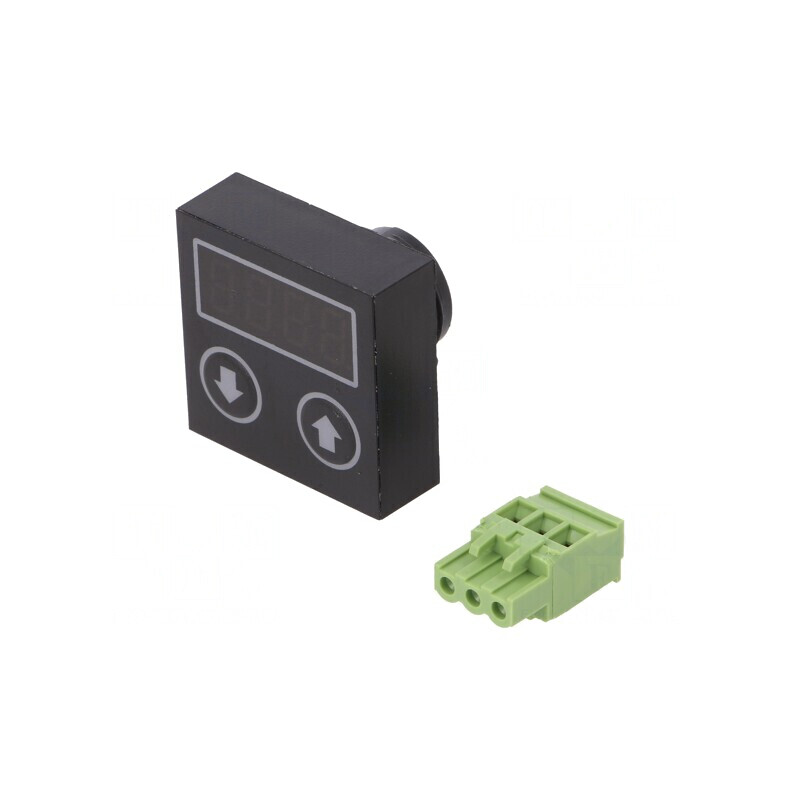 Indicator Digital 22mm IP65 12-24VDC 25-60°C | Electronic-mag.ro | Componente Electronice