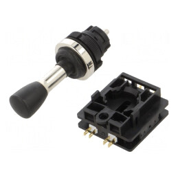 Joystick | Poz.i stab: 1 | Term: conectori 2,8x0,5mm | -25÷70°C | W0-MJ-2