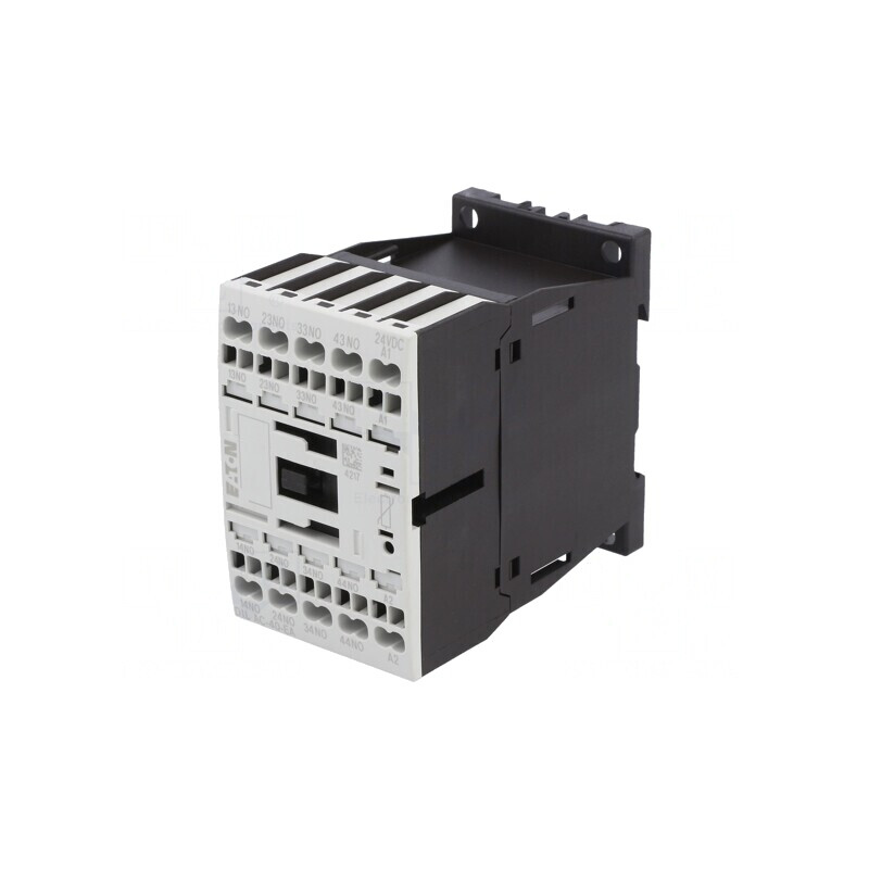 Contactor 4P 24VDC 4A pentru șină DIN | Electronic-mag.ro | Componente Electronice