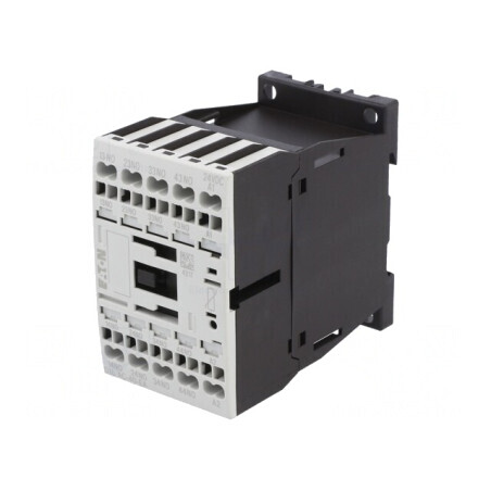 Contactor 4P 24VDC 4A pentru șină DIN | Electronic-mag.ro | Componente Electronice