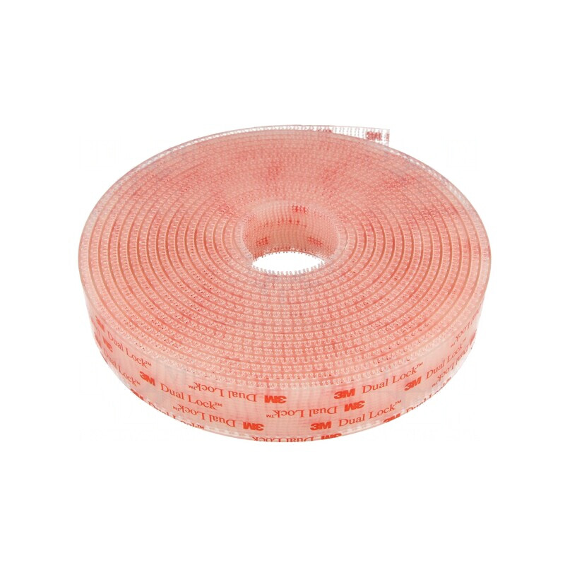 Bandă Velcro Transparentă 25mm x 5m | Electronic-mag.ro | Componente Electronice