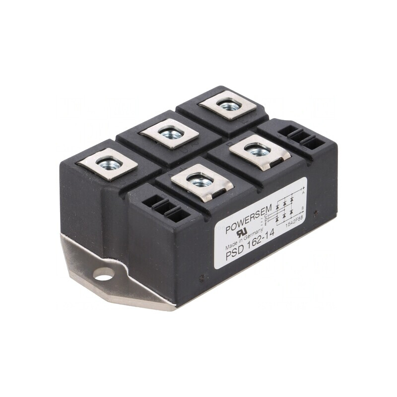 Punte Redresoare Trifazat 1.4kV 175A 1.8kA PSD 162/14 | Electronic-mag.ro | Componente Electronice Punte Redresoare Trifazat 1.4kV 175A 1.8kA PSD 162/14 | Electronic-mag.ro | Componente Electronice