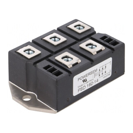 Punte Redresoare Trifazat 1.4kV 175A 1.8kA PSD 162/14 | Electronic-mag.ro | Componente Electronice