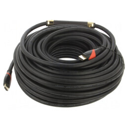 Cablu HDMI 1.4 30m Negru PVC