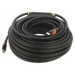 Cablu HDMI 1.4 30m Negru PVC | Electronic-mag.ro | Componente Electronice