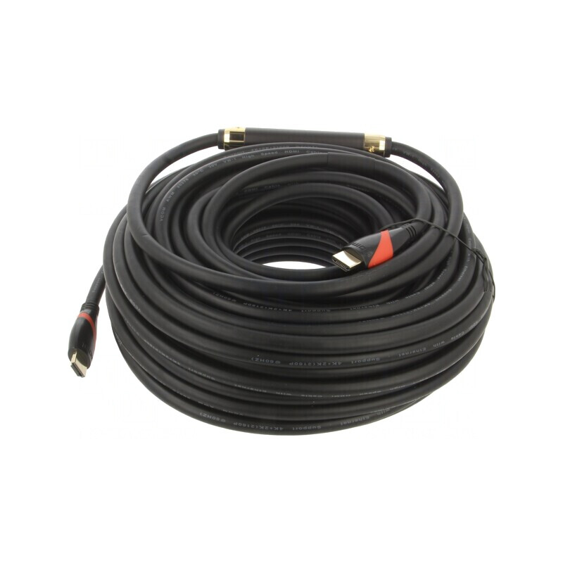 Cablu HDMI 1.4 30m Negru PVC | Electronic-mag.ro | Componente Electronice