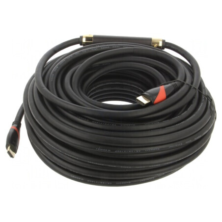 Cablu HDMI 1.4 30m Negru PVC | Electronic-mag.ro | Componente Electronice